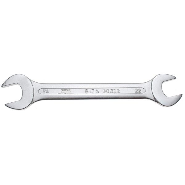 BGS 30622 | Double Open End Spanner | 22 x 24 mm