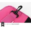Golf Shoulder Bag Carrying Case Portable Shoulder Bag Tee Storage (Blue)