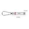 CHUQIANTONG 6PCS Mini Red Laser Pointer Cat Toy Interactive Training Tools White LED Torch Light Pet Supplies