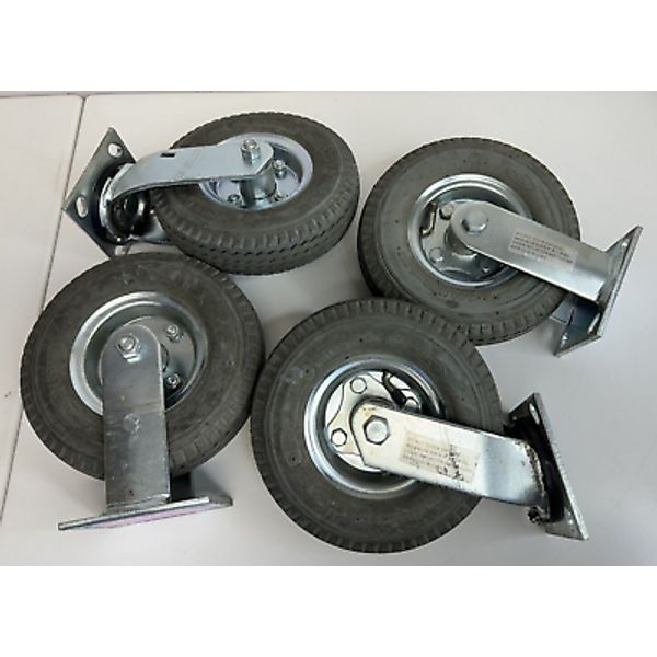 Lot of 4 NHS 2.80/2.50-4 Swivel Casters