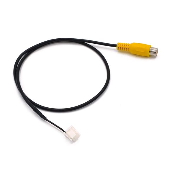 EITEC Kenwood CA-C100 Kenwood Dedicated Terminal/Universal RCA Converter Rear Camera Connection Cable Compatible (ETK-CA-C100)