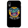 iPhone XR One Smart Turtle Smart As Shell Turtle Brain with Glasses Phone Case