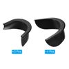 PATIKIL Billiard Hole Liners, 6 Pack Pool Table Pocket Liners Rubber Pool Table Hole Liners Replacement for Pool Table Billiard, Black