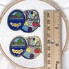 Cookie Tin Craft Supplies Needle Minder - Black