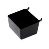 Small Plastic Pegboard Storage/Parts Bins - Multi-Pack - Red, Yellow, or Black (25, Black)