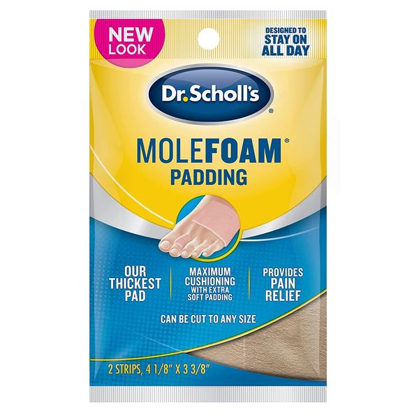 Dr. Scholl's Molefoam Padding 2 Each (Pack of 10)