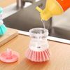 10x Multifunction Kitchen Cleaning Brushes – Pink, Purple, Baby Blue Set