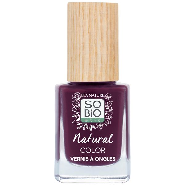 Nail polish 55 prune noire 11 ml (Violet)