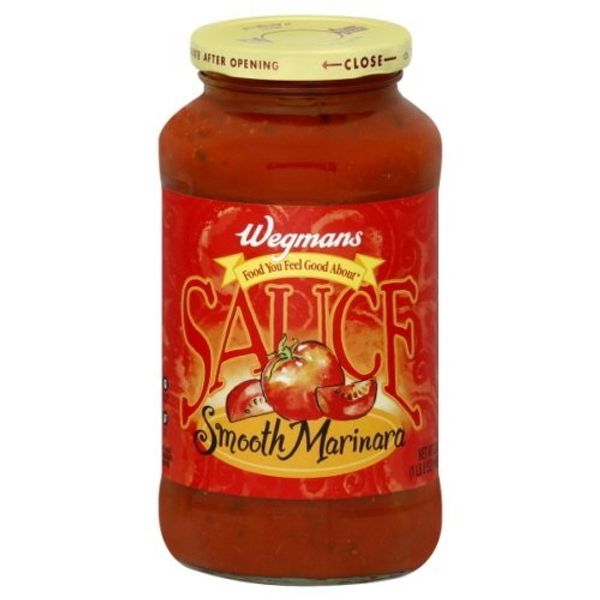 3 PACKS: Wegmans Food You Feel Good About Pasta Sauce, Smooth Marinara (24 oz.)