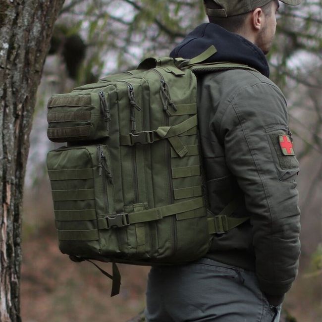 45L crossfit backpack Military Tactical Backpacks assault bags Hiking  Rucksack Camping equipment 3P travel sport backpack women - AliExpress
