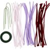 Spider Lillies | Pipecleaner Flower Mini Craft Kit | Makes 3 | Crepe Alternative