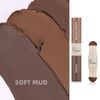 Hairline Powder Hair Root Touch Up, Instantly Conceals Hair Loss And Fills In Receding Hairlines Forehead Side Hair Filler Sweatproof Hairline Finishing Stick For Women Men (Medium Brown & Brown)