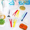 Dental Floss Holder Reusable Floss Picks Floss Holder Handle Interdental Toothpick Flosser for Oral Teeth Clearing (4 Pieces)