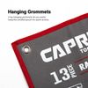Capri Tools Wrench Roll Up Pouch, SAE, 13 Pockets