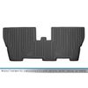 SMARTLINER Custom Floor Mats Liner 3rd Row Black For 2017-2025 Chrysler Pacifica