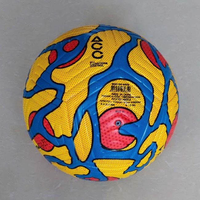 New Soccer Football High Quality PU Material Trainer Ball Premier League  Standard Size 5 Futball For