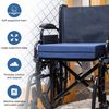 DMI Duro-Med Navy Polyfoam Wheelchair Cushion