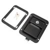 Trailer Paddle Door Lock, Toolbox Handle Rustproof Heavy Duty Wide Application Flush Mount Multipurpose for Trucks for Campers
