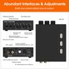 Douk Audio Q2 PRO PC Gaming DAC Headphone Amplifier Headset Amp with USB & Optical & MIC Input for PS4, Computer, Mac