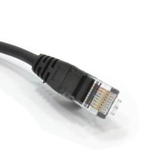 kenable Black Network Ethernet RJ45 Cat5E-CCA UTP PATCH 26AWG Cable Lead 5m