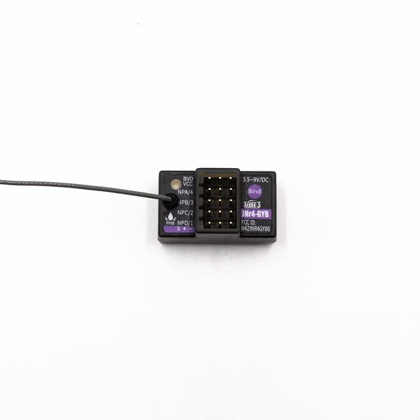 Flysky INr4-GYB AFHDS 3 Protocol RC Receiver Built-in Gyroscope Function for NB4 and NB4 PRO Remote Controller