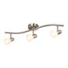 3 Light Track Lighting Modern Kitchen Ceiling Lights Brushed Nickel Track Light