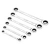 Draper 27741 HI-TORQ Metric Double Ratchet Ring Spanner Set (6 Piece)