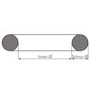 O-Ring 60,00x8,00 mm NBR (70A) Dichtring 0-Ring Dichtungsring