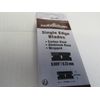 25 ) QUALITY MADE EXTRA SHARP INDUSTRIAL STRENGTH SINGLE EDGE RAZOR BLADES