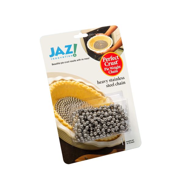 Jaz Innovations Perfect Pie Crust Stainless Steel Weight Chain - 10 Feet