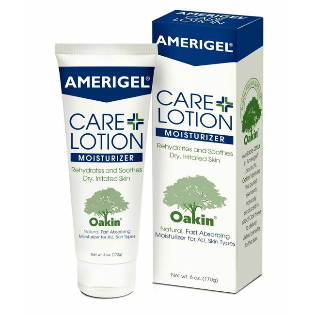 AMERIGEL CARE LOTION 6oz Moisturizing Dry Diabetic Skin Condition Free Shipping!