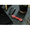 KeySmart - Compact Key Holder & Keychain Organizer (up to 8 Keys, Red)