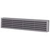 Double Sided Grey Bathroom Door Air Vent Grille 45x9cm