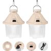 EverBrite 2 PACK 450LM Camping Lantern 5 Lighting Modes USB C Rechargeable