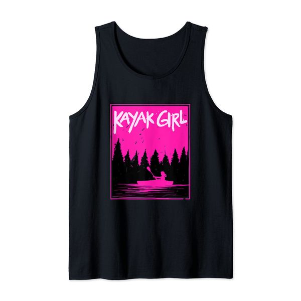 Kayak Girl Gift Kayaking Tank Top