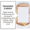 Trading Cards 2.5x3.5 65lb White 50pc