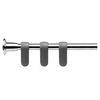 Croydex Shower Curtain Hooks 12 Pack (Grey) - AD115131