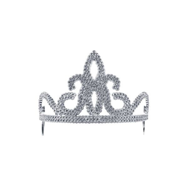 Childrens Silver Plastic Fairy Princess Tiara