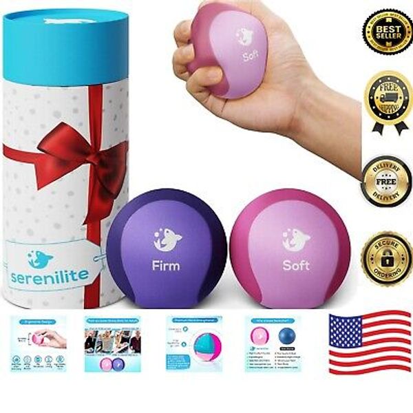 Versatile Hand Exercise Stress Ball Bundle for Joint Health & Mindfulness