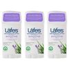 Lafe's Natural Deodorant | Soothe - Lavender & Aloe - Aluminum Free Natural Deodorant Stick for Women & Men | Vegan, Cruelty Free, Gluten Free, Paraben Free & Baking Soda Free with 24-Hour Protection; 3 Pack (2.25 oz)