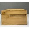 Bamboo Stash Box by MustStash, with Combination Lock and Rolling Accessories