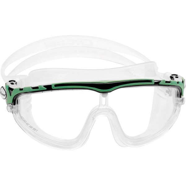 Cressi - Skylight Goggles Sil ,Clear/Frame Black Lime