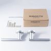 SEROZZETTA Philadelphia Lever ON Concealed FIX Round Rose