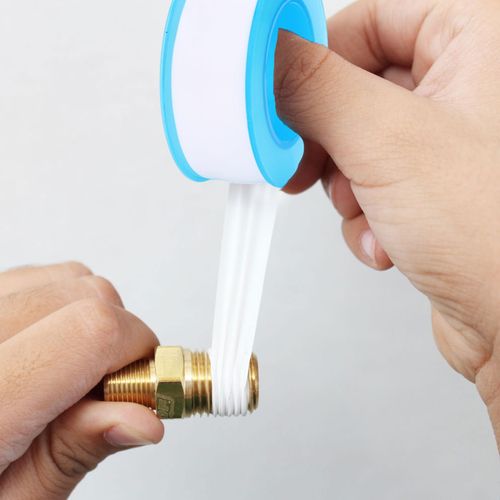 Jc.upin 4 Packs Plumbers Tape,PTFE Tape Plumbing Teflon Tape to Stop Leaks Water Thread Seal Tape,Industrial Sealant Tape White (15mm*0.085mm*15M)