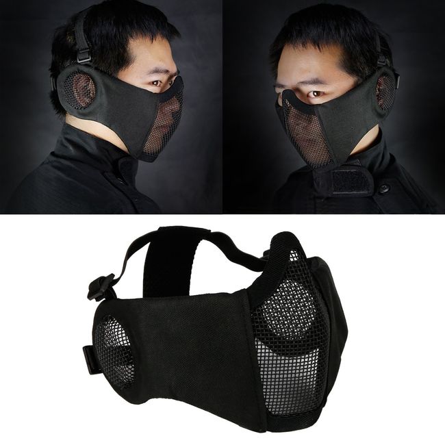 KOMBAT.UK - Masque protection visage tissus et grille, stalker - Heritage  Airsoft