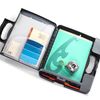 Officemate Portable Clipboard Storage plastic Case for A4 sizes, Charcoal (83301),11-3/4"w x 1-1/2"d x 14-1/2"h
