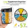 AUVON Large Pill Bottle Organizer