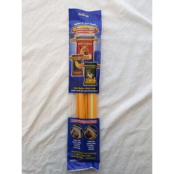 Banana Seal Pet Food Bag Sealer Medium 14 1/2