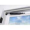 Wright Products - Light Duty Pneumatic Screen and Storm Door Closer, Black