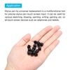sourcing map 30pcs 7.5mm Stylus Pen Fine Tips Conductive Rubber Capacitive Touch Screen Pens Tip Soft Universal Replacement